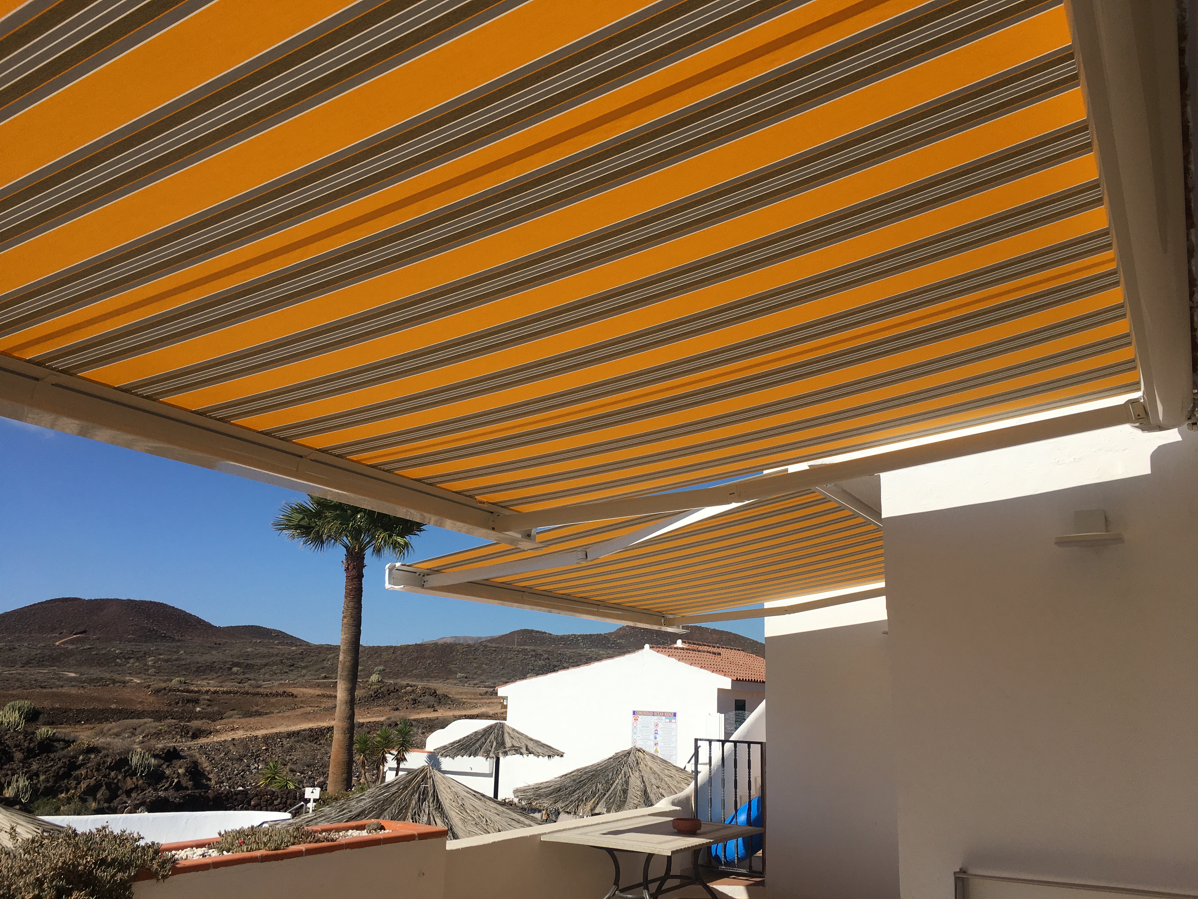 Instalación de toldos en Tenerife